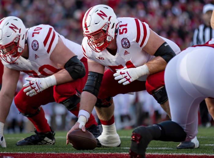 Cam Jurgens center Nebraska 2022 NFL draft